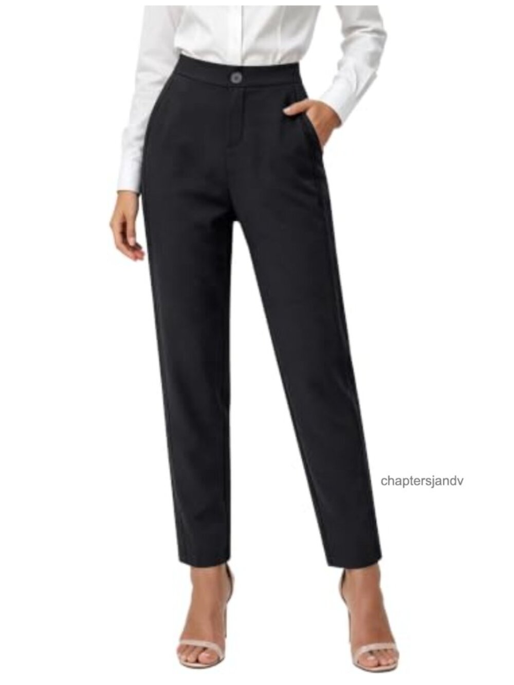 Women's Stretchy Straight Leg Yoga Dress Pants Work Office Slacks